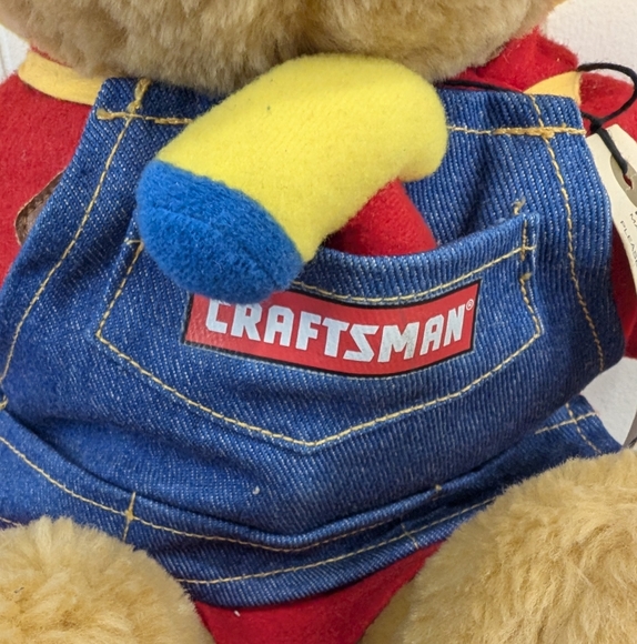 Paddington Bear Plush Sears Craftsman 15" Stuffed Toy Collectable Gifts For Him - Picture 6 of 11